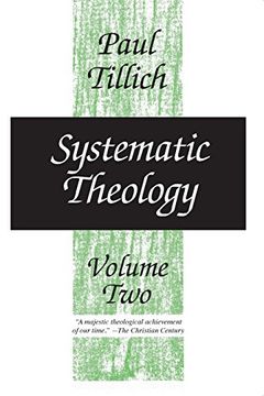 portada Systematic Theology, Vol. 2: Existence and the Christ (in English)