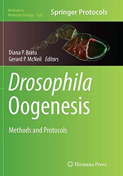 portada Drosophila Oogenesis: Methods and Protocols (en Inglés)