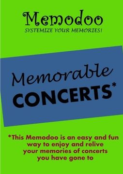 portada Memodoo Memorable Concerts