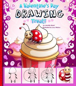 portada A Valentine's Day Drawing Treat! (Holiday Sketchbook) (en Inglés)