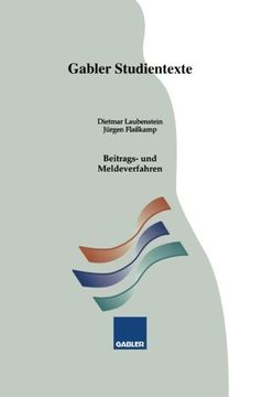 portada Beitrags- Und Meldeverfahren (Gabler-Studientexte)