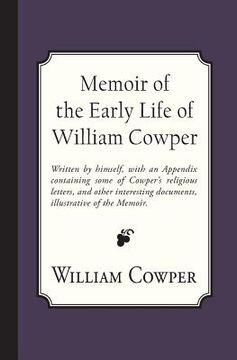 portada Memoir of the Early Life of William Cowper 