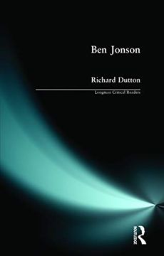 portada Ben Jonson (en Inglés)