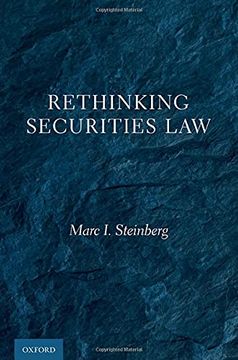 portada Rethinking Securities law (en Inglés)