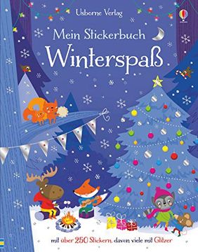 portada Mein Stickerbuch: Winterspaß (en Alemán)