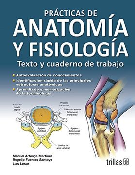 portada Prácticas de anatomía y fisiología: texto y cuaderno de trabajo (in Spanish)