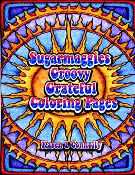 portada Sugarmaggies Groovy Grateful Coloring Pages (en Inglés)