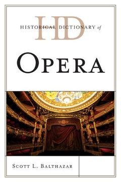 portada Historical Dictionary of Opera (en Inglés)