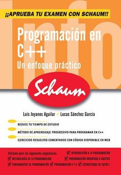 portada Programación en C++. Serie Schaum