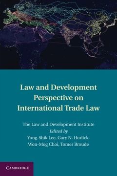 portada Law and Development Perspective on International Trade law (en Inglés)