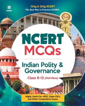 portada NCERT MCQs Indian Polity & Governance Class 6-12 (Old+New) (en Inglés)