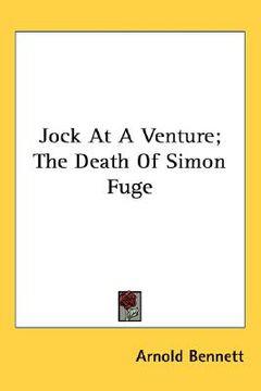 portada jock at a venture; the death of simon fuge (in English)
