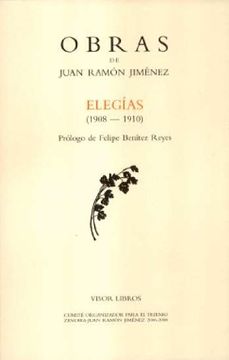 portada Elegias 1908-1910 (Obras Juan Ramon Jimenez)