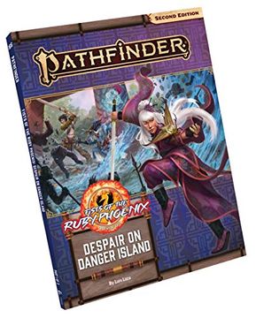 portada Pathfinder Adventure Path: Despair on Danger Island (Fists of the Ruby Phoenix 1 of 3) (P2) (en Inglés)