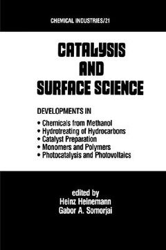 portada catalysis and surface science (en Inglés)
