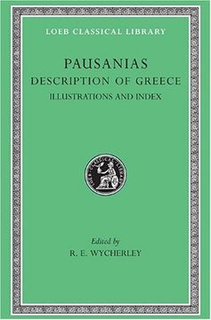 portada Pausanias: Description of Greece, v, Maps, Plans, Ilustrations and General Index. (Loeb Classical Library no. 298) (Volume v) (en Inglés)