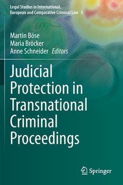 portada Judicial Protection in Transnational Criminal Proceedings (en Inglés)