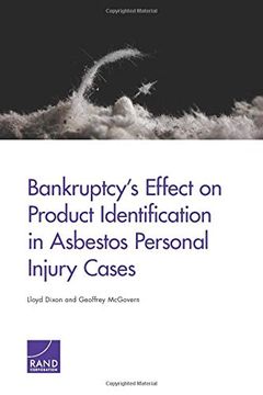 portada Bankruptcy’S Effect on Product Identification in Asbestos Personal Injury Cases (en Inglés)