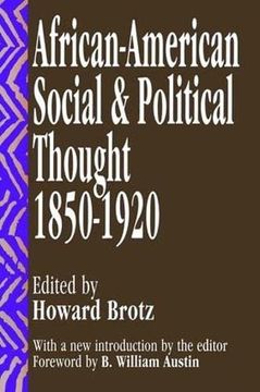 portada African-American Social and Political Thought: 1850-1920 (en Inglés)