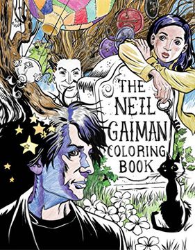 portada The Neil Gaiman Coloring Book (en Inglés)