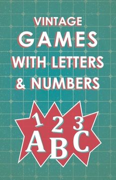 portada Vintage Games with Letters and Numbers (en Inglés)