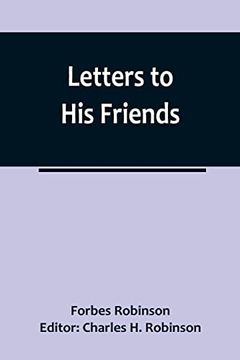 portada Letters to his Friends 