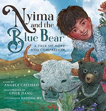 portada Nyima and the Blue Bear: A Tale of Hope and Compassion (en Inglés)