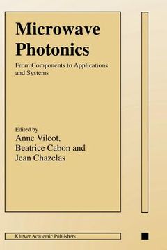 portada microwave photonics: from components to applications and systems (en Inglés)
