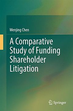 portada A Comparative Study of Funding Shareholder Litigation (en Inglés)