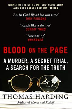 portada Blood on the Page: Winner of the 2018 Gold Dagger Award for Non-Fiction 