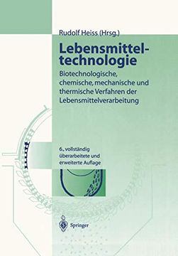 portada Lebensmitteltechnologie: Biotechnologische, Chemische, Mechanische und Thermische Verfahren der Lebensmittelverarbeitung (in German)