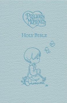 portada Icb, Precious Moments Holy Bible, Leathersoft, Blue (en Inglés)