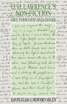 portada D. H. Lawrence's Non-Fiction: Art, Thought and Genre (en Inglés)