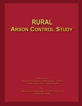 portada Rural Arson Control Study (en Inglés)