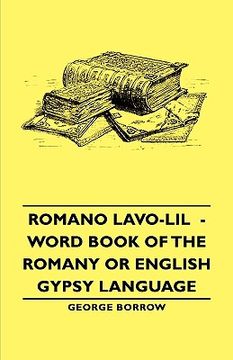 portada romano lavo-lil - word book of the romany or english gypsy language (en Inglés)