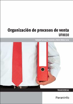 portada Uf0030 - Organizacion de Procesos de Venta