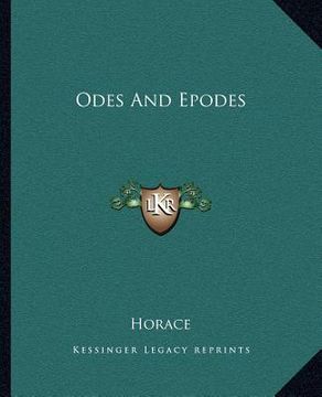 portada odes and epodes (in English)