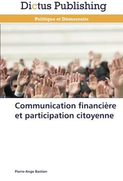 portada Communication financière et participation citoyenne