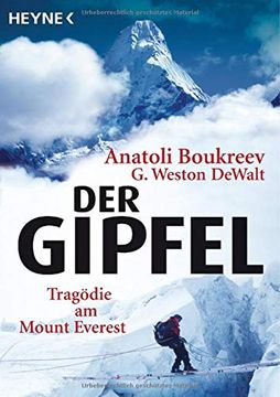 portada Der Gipfel: Tragödie am Mount Everest (en Alemán)