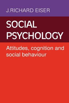 portada Social Psychology Paperback: Attitudes, Cognition and Social Behaviour (en Inglés)