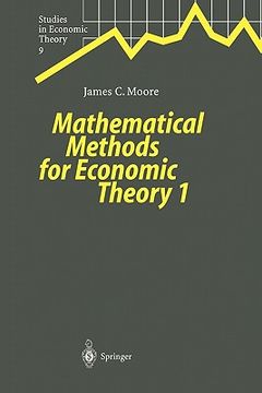 portada mathematical methods for economic theory 1 (in English)