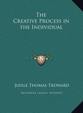 portada the creative process in the individual (en Inglés)