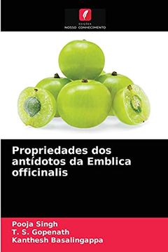 portada Propriedades dos Antídotos da Emblica Officinalis (en Portugués)
