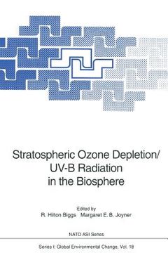 portada stratospheric ozone depletion/uv-b radiation in the biosphere