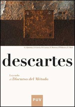 portada Descartes. Leyendo el Discurso del Método. (Filosofía Bachillerato) (in Spanish)