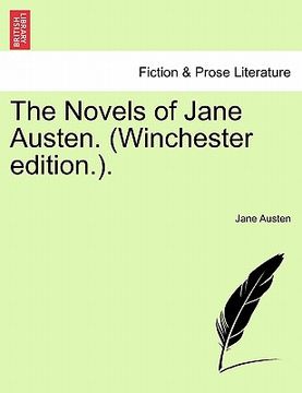portada the novels of jane austen. (winchester edition.).
