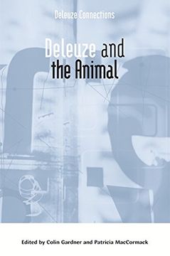 portada Deleuze and the Animal (Deleuze Connections) (in English)