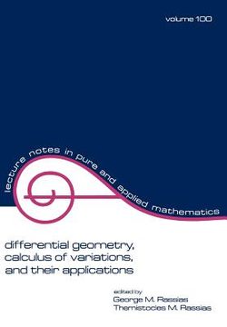 portada differential geometry, calculus of variations, and their applications (in English)