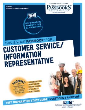 portada Customer Service/Information Representative (C-3605): Passbooks Study Guide Volume 3605 (en Inglés)