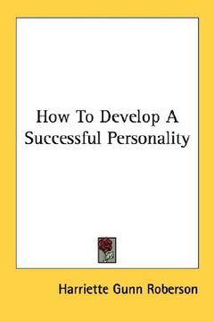 portada how to develop a successful personality (in English)
